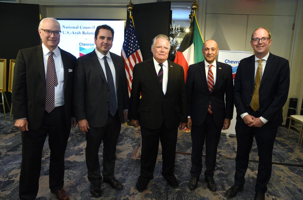 Kuwait’s Ambassador to the US with US Department of Defense Principal Deputy Assistant Secretary for International Security Affairs , Deputy Assistant Secretary of State , US Special Envoy for Yemen and National Council on US-Arab Relations Founding 