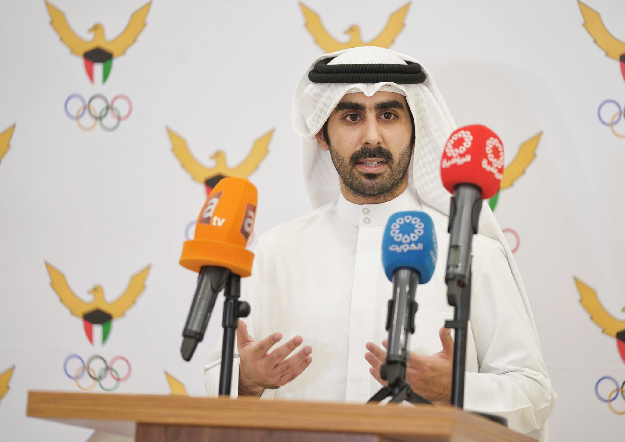 عضو مجلس إدارة اللجنة الاولمبية الكويتية الشيخ جابر ثامر الاحمد الصباح