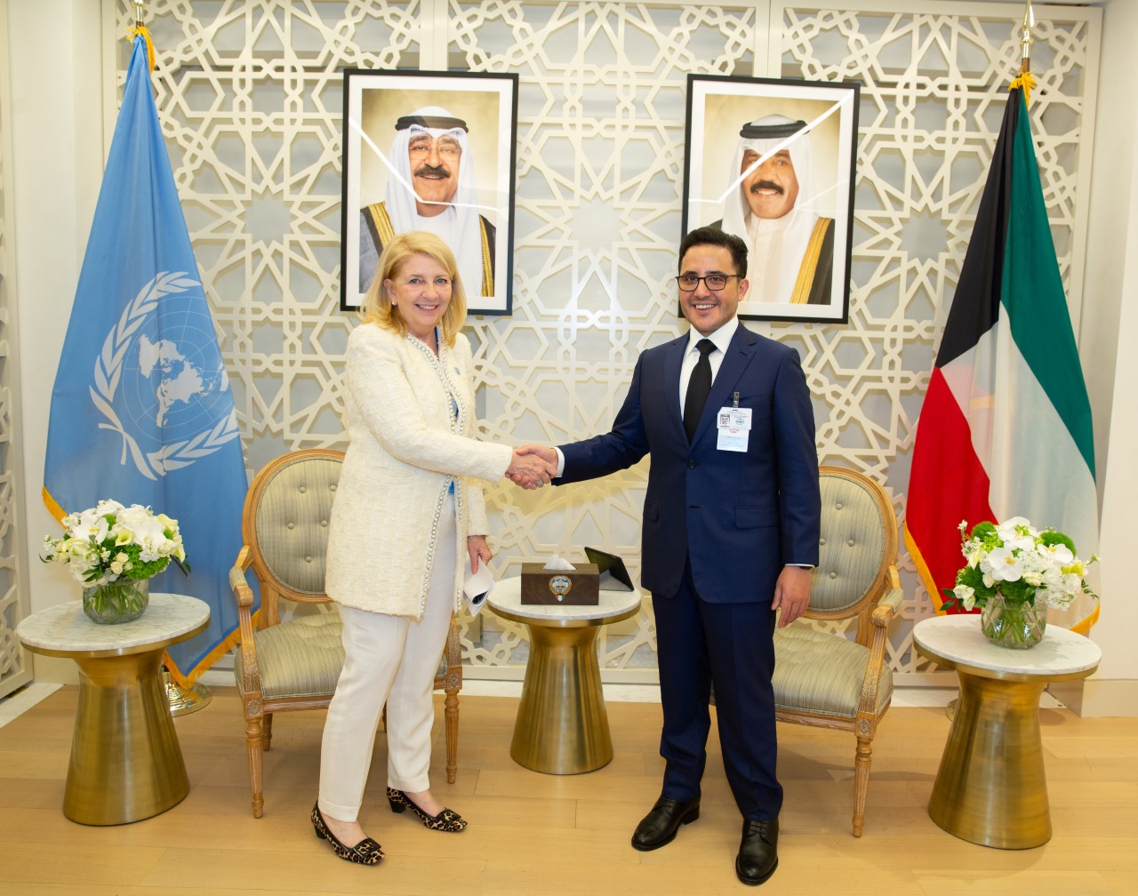 KUNA Kuwait FM meets UNICEF Executive Director
