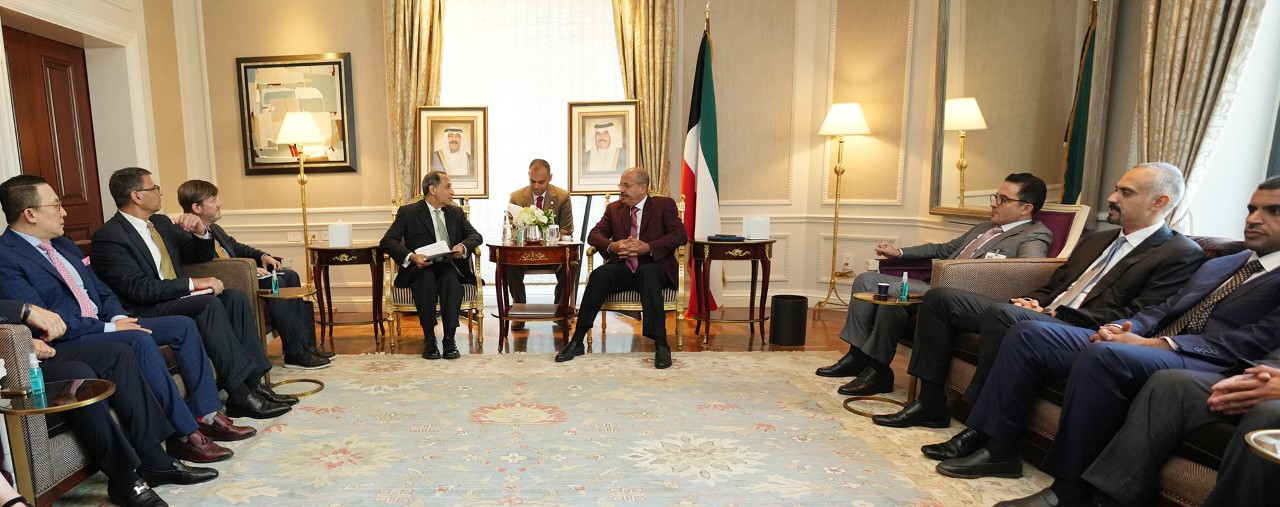 Kuwait Amir Representative meets US Chamber of Commerce members