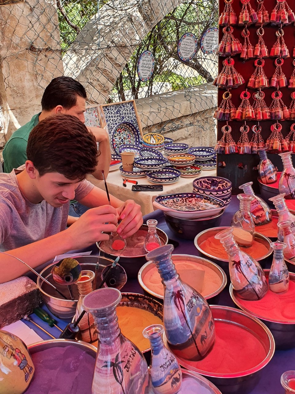 KUNA Souk Jara.. Seasonal market selling traditional Jordanian goods