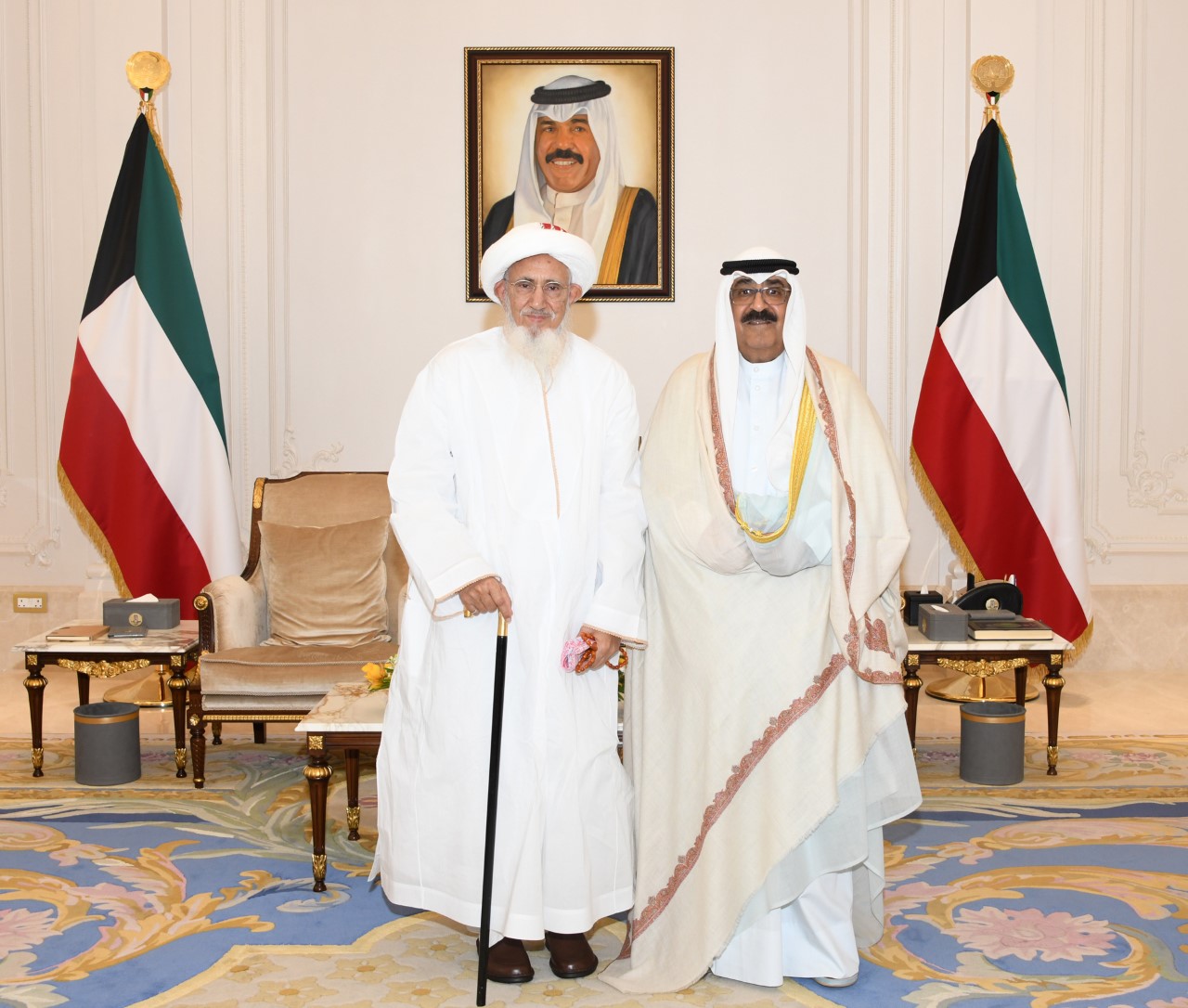 Kuwait Crown Prince receives Sultan Al-Bohra