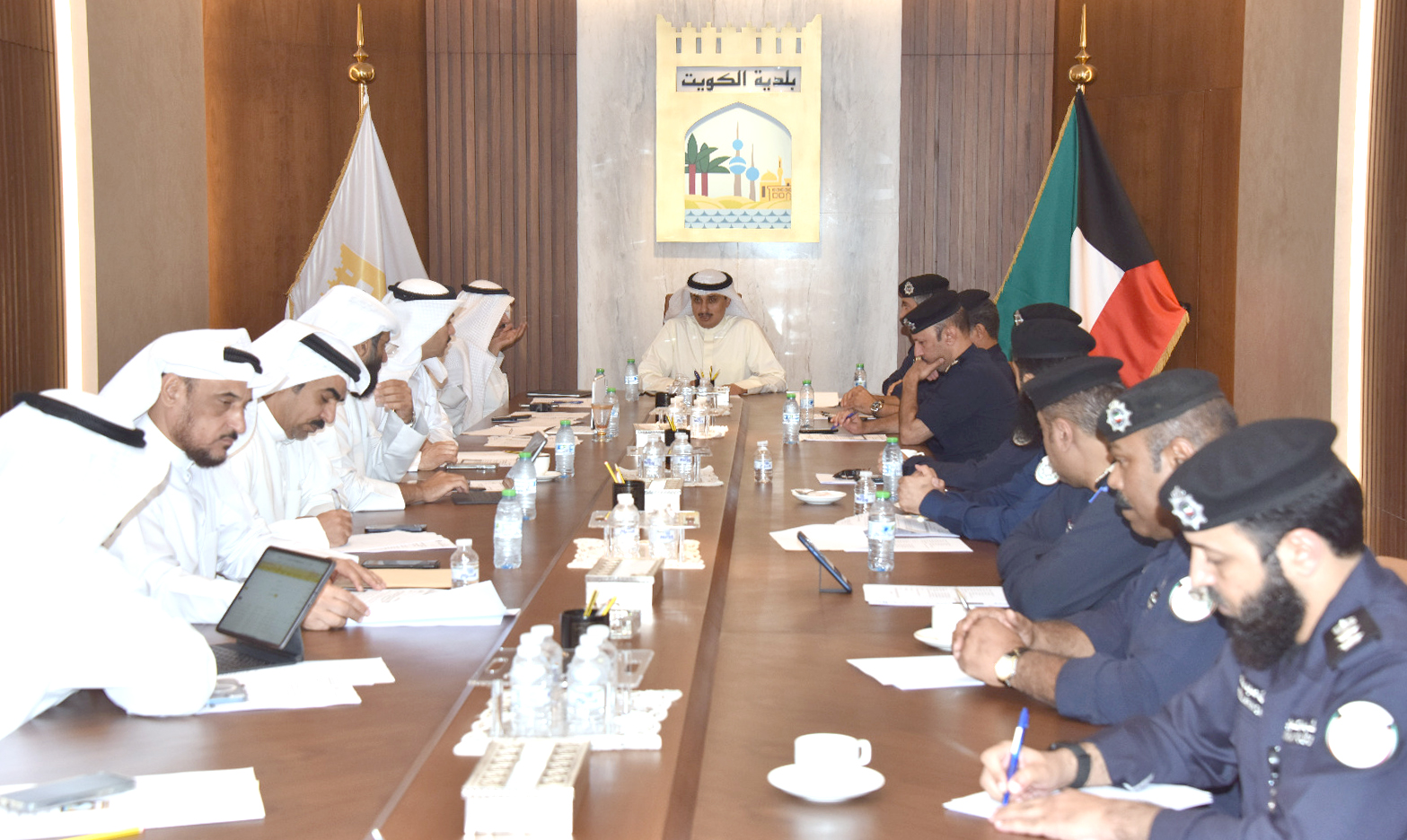 الاجتماع الثاني للجنة المشتركة بين بلدية الكويت ووزارة الداخلية لانتخابات " أمة 2022"