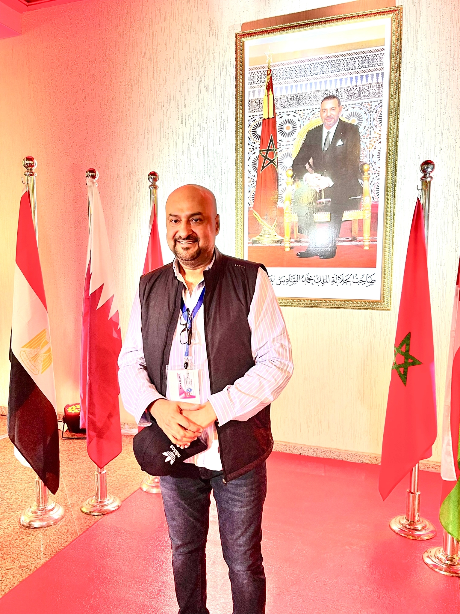 Nabil Al-Failakawi, the chief of the Kuwaiti art syndicate.