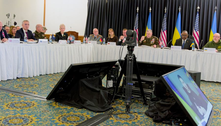 اجتماع مجموعة الاتصال الدفاعي بشأن أوكرانيا