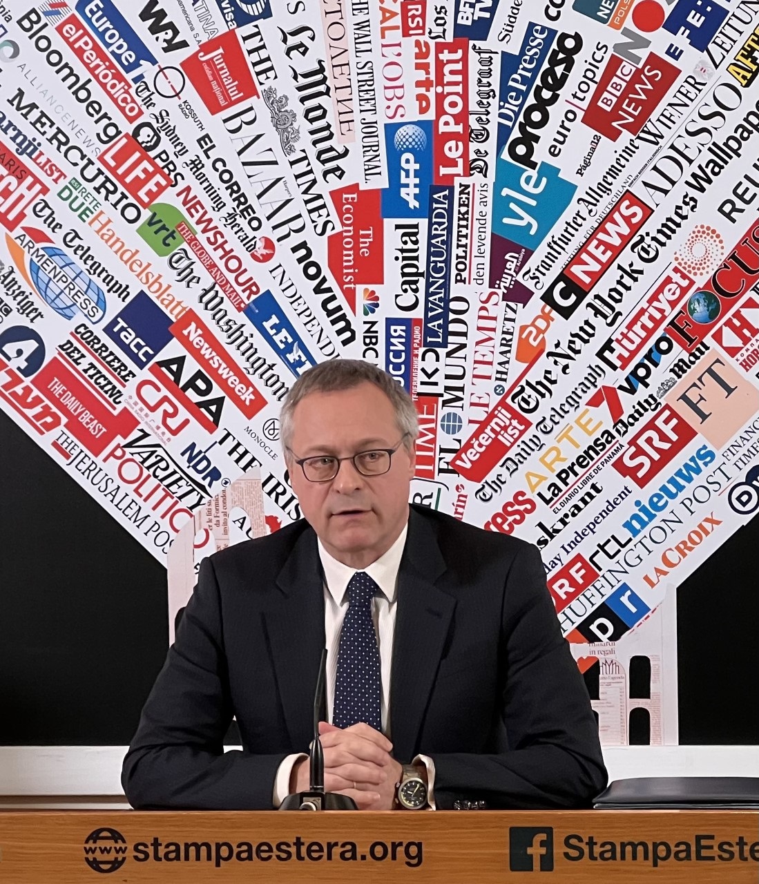 President of the General Confederation of Italian Industry Carlo Bonomi