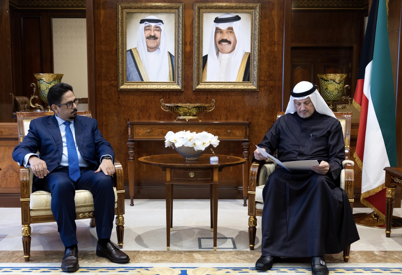 وزير الخارجية يستقبل سفير الجمهورية الإسلامية الموريتانية لدى دولة الكويت
