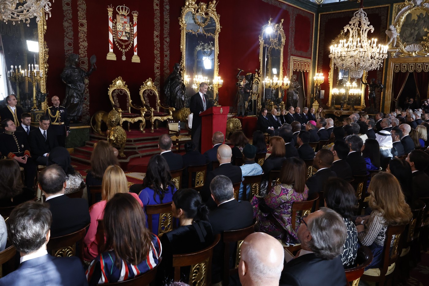 Reception hosted by King Felipe VI