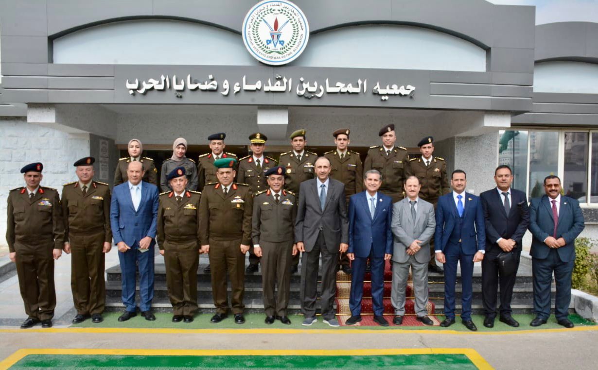 Kuwaiti Retired Officers Association visits Egyptian Veterans Society
