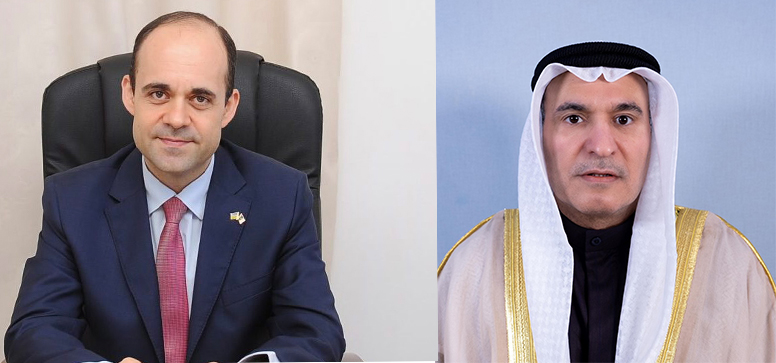 Kuwait's Deputy Foreign Minister received a phone call from Ukraine's Special Envoy for the Middle East and Africa Maxim Sobh
