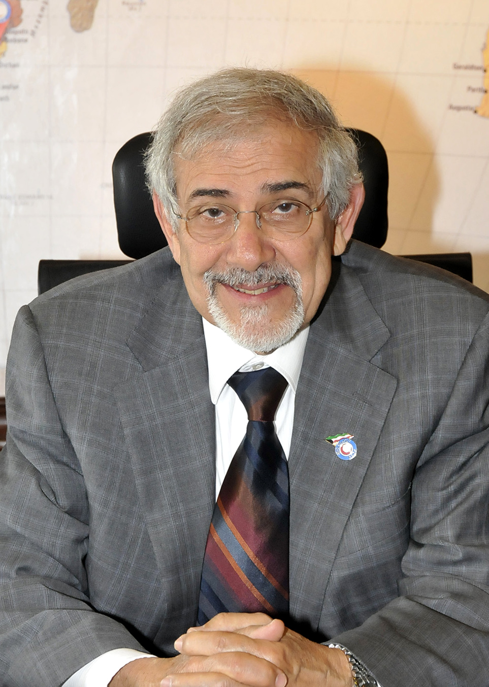 Chairman of Kuwait Red Crescent Society (KRCS) Hilal Al-Sayer