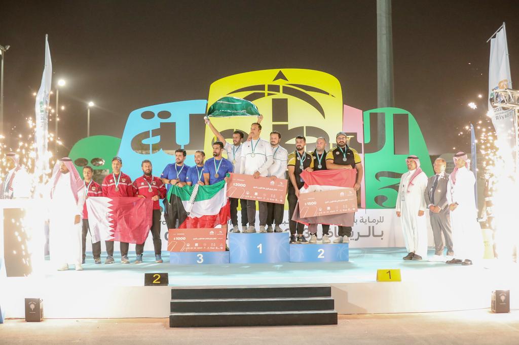 The Kuwaiti archer team comes 3rd in Arab tourney