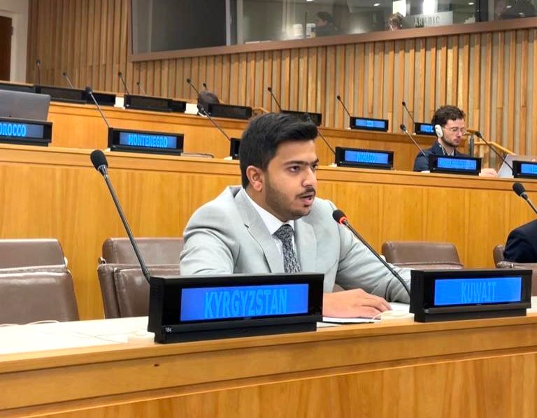 Diplomatic attache of the permanent delegation to the UN Ahmad Al-Daikan