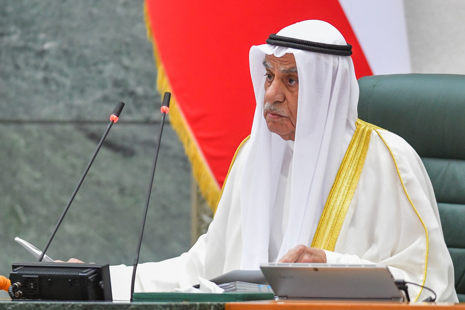 National Assembly Speaker Ahmad Al-Saadoun