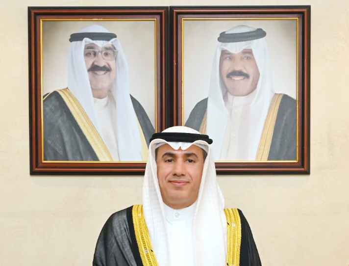 The Ambassador of Kuwait to Oman Mohammad Al-Hajri