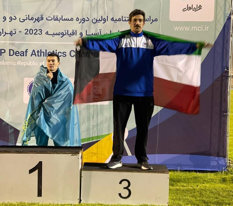 Kuwait's Al-Shamroukh wins bronze medal in Asia Pacific Athletics Games