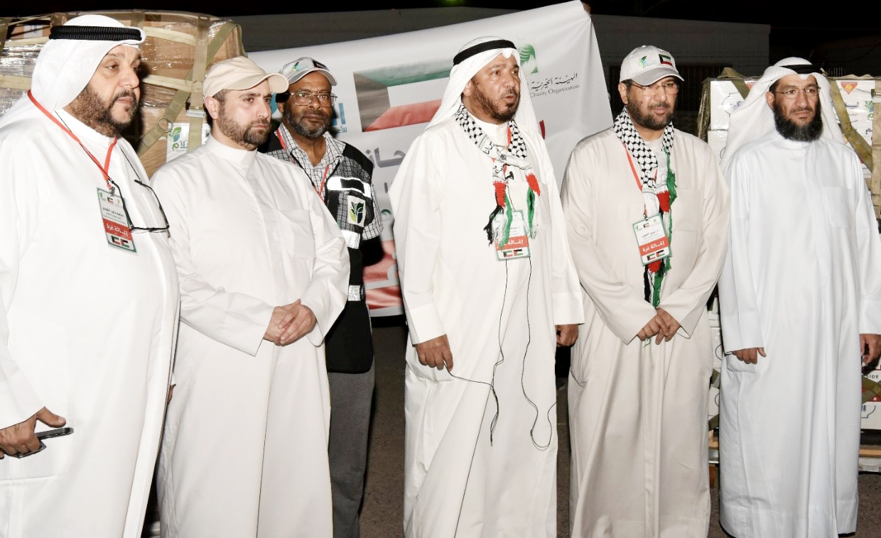 Le président de l'Organisation caritative islamique internationale du Koweït (IICO), Abdallah Al-Maatoug