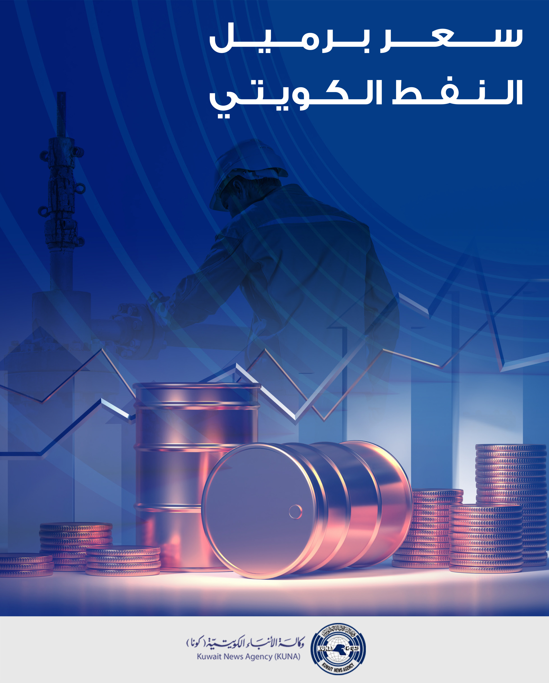 سعر برميل النفط الكويتي ينخفض 51ر1 دولار ليبلغ 47ر84 دولار                                                                                                                                                                                                