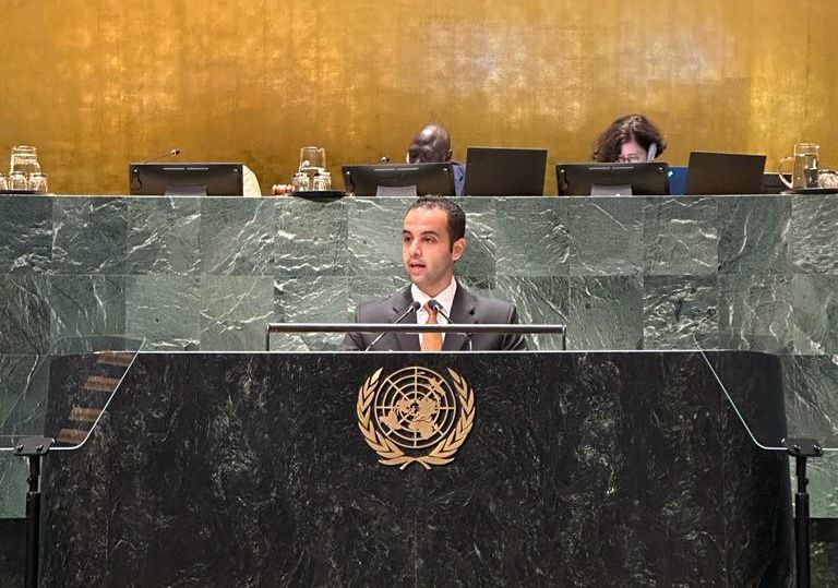 Member of Kuwaiti permanent delegation to the UN, diplomatic attache Abdulaziz Al-Saeedi