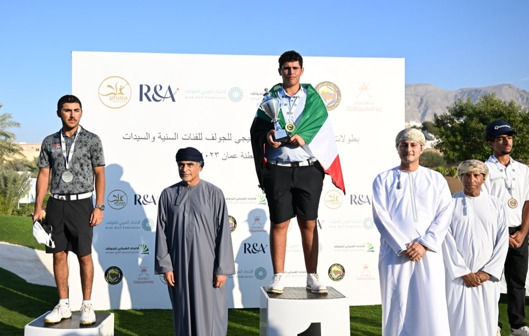 Kuwait win gold, silver medals of Gulf golf tournament
