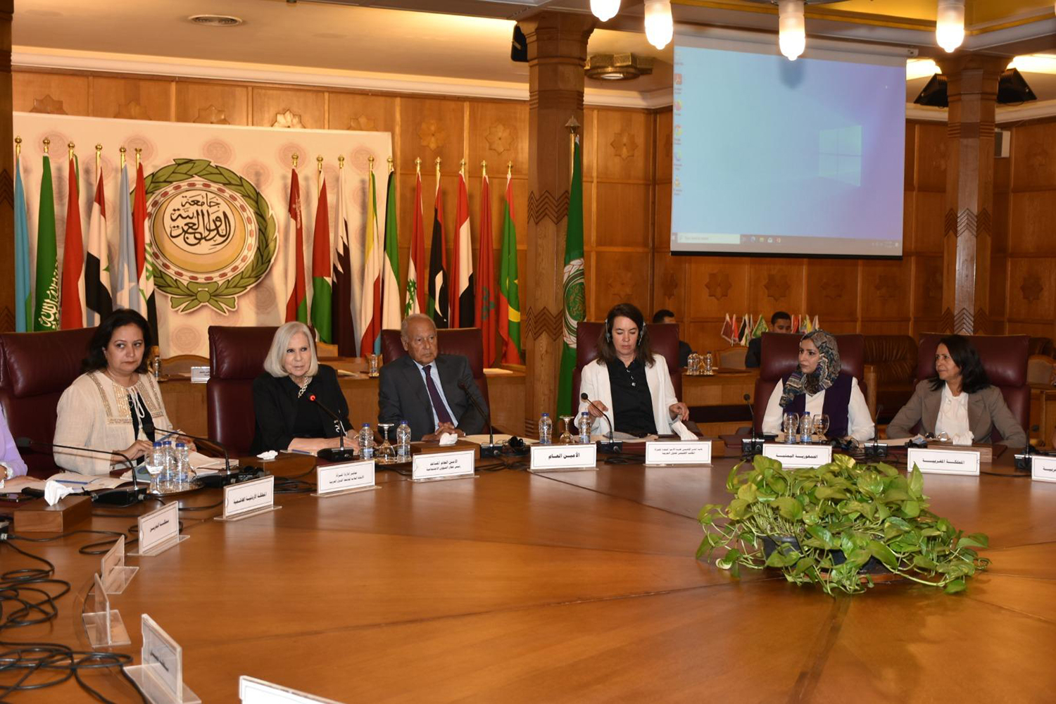 25-7-2023  الاجتماع الثالث للشبكة العربية للنساء وسيطات السلام