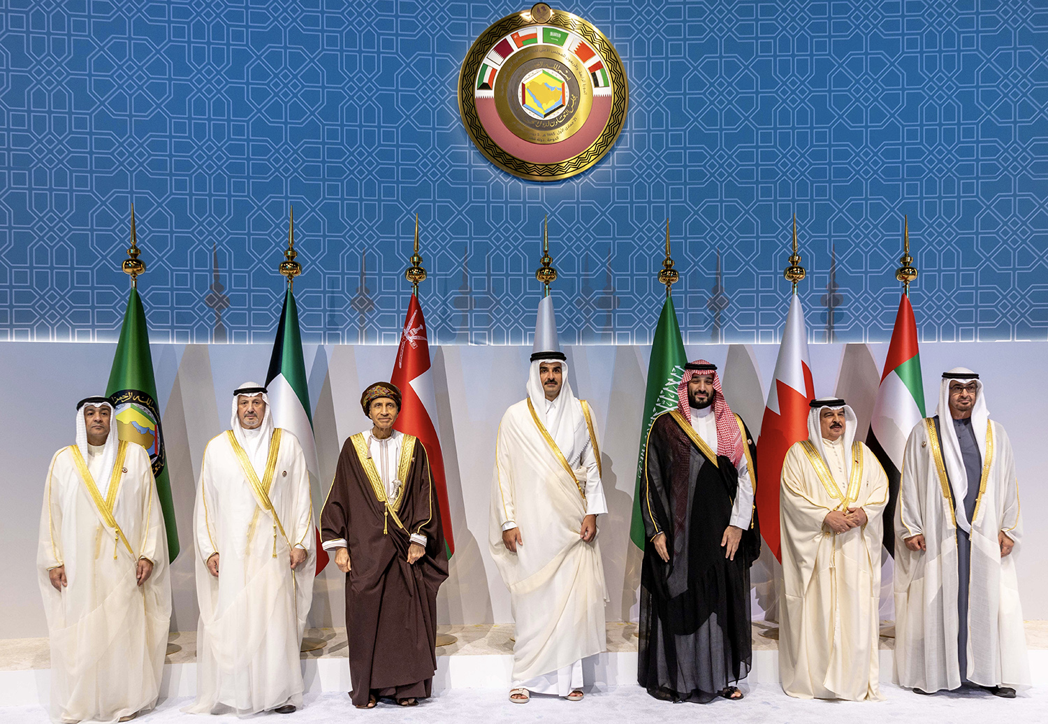The GCC leaders during 44th Session of the Supreme Council of the GCC