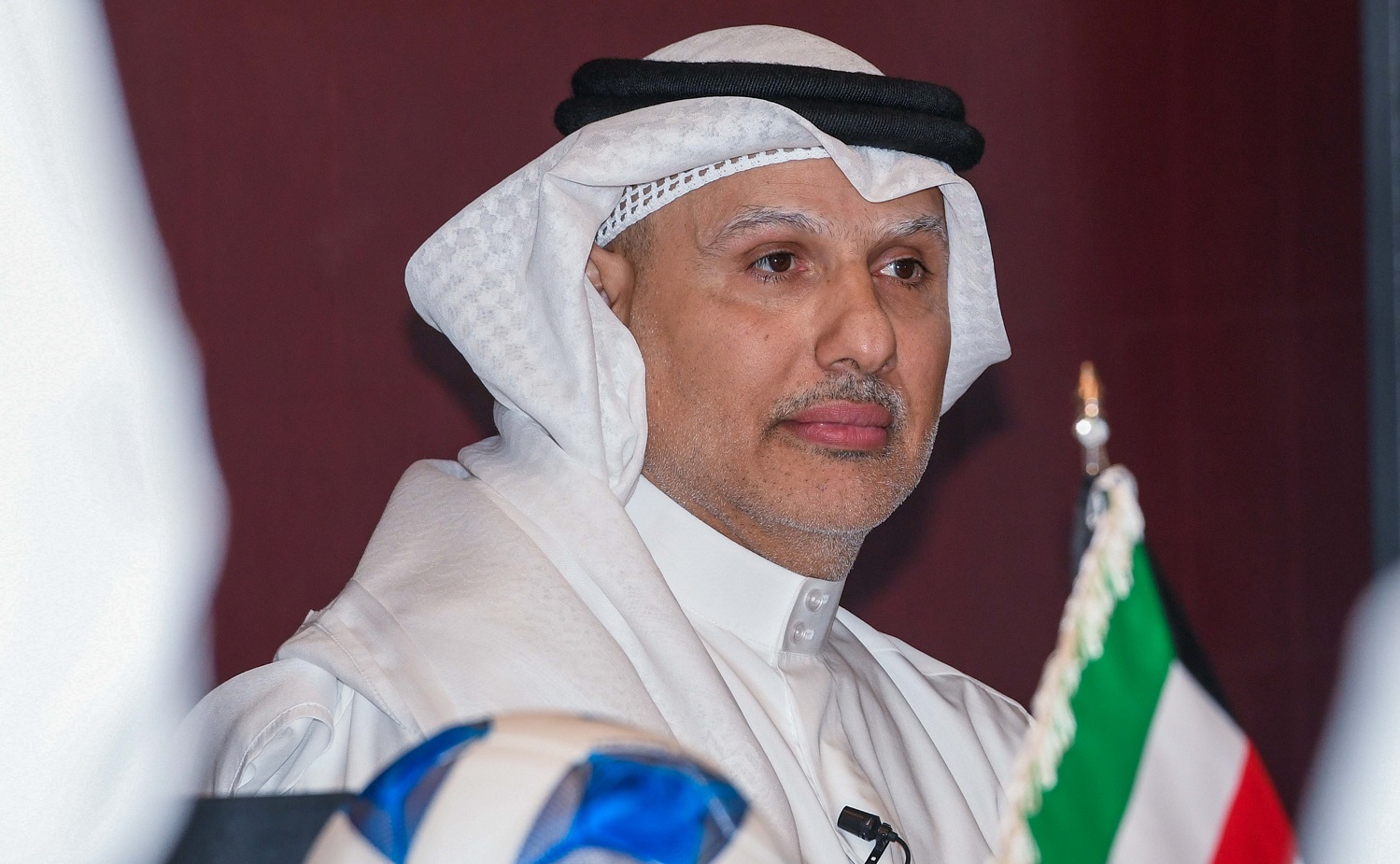 Le président de la Fédération koweïtienne de football, Abdallah Al-Chahin