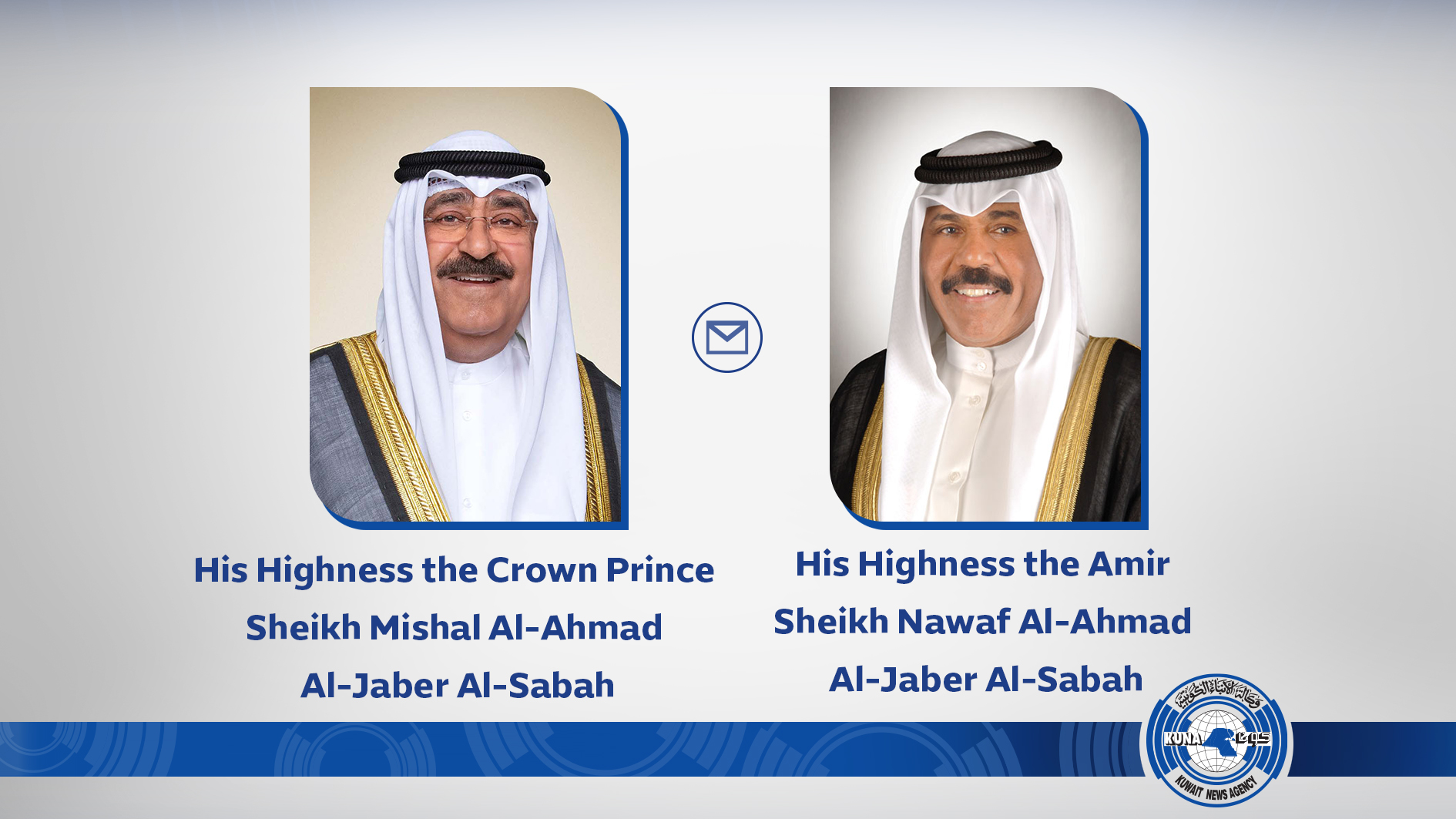 Kuwait Amir receives congratulatory cable from Crown Prince                                                                                                                                                                                               