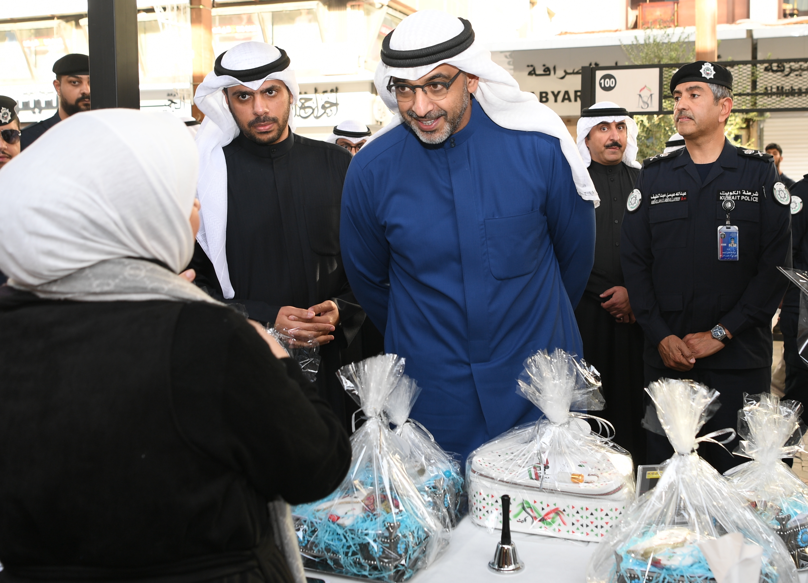 His Highness the Amir's Representative, the Minister of Amiri Diwan Affairs Sheikh Mohammad Abdullah Al-Mubarak Al-Sabah attended the opening ceremony