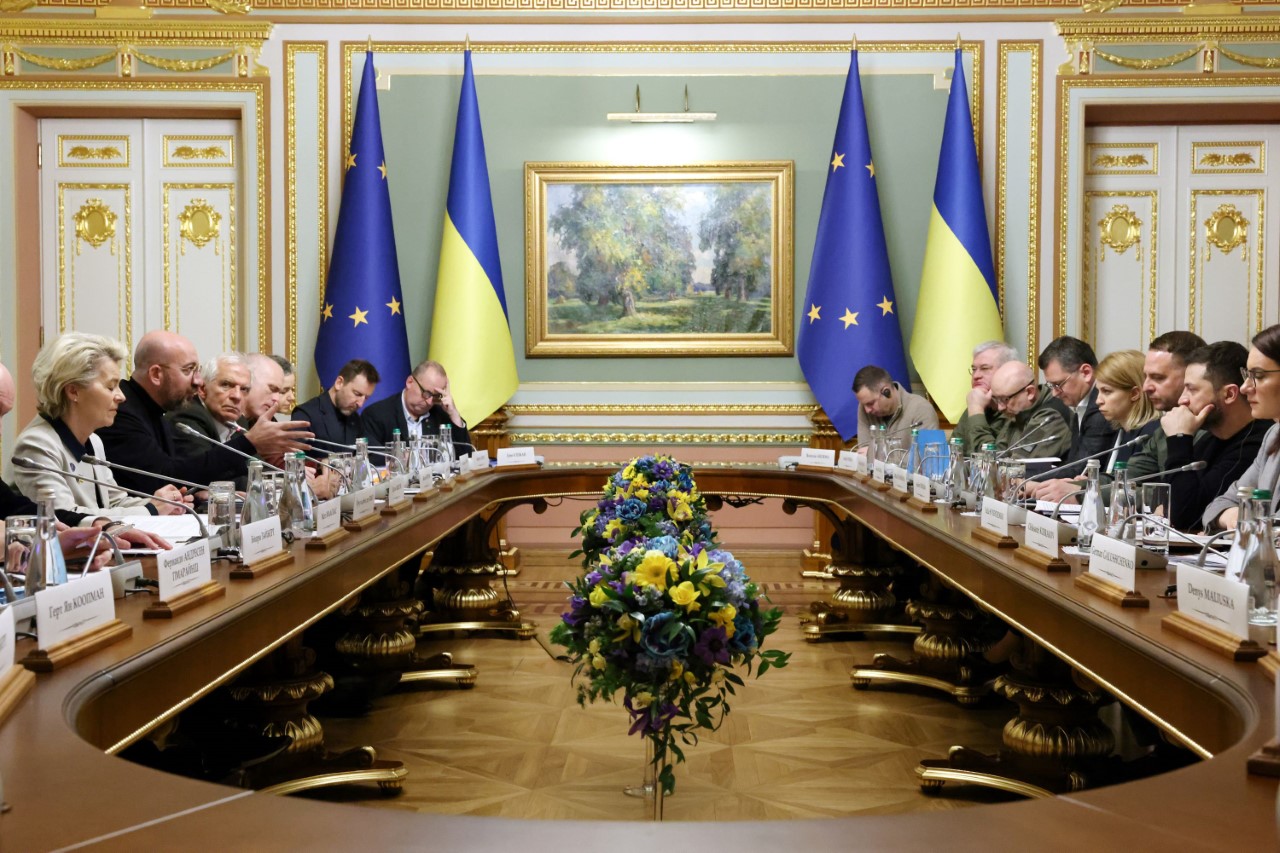 EU-UKRAINE SUMMIT IN KYIV