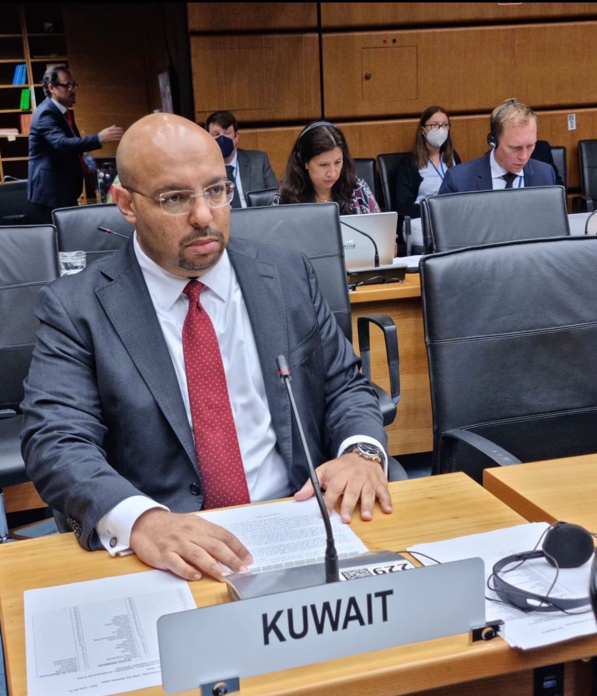 كونا Kuwait renewal of Grossi's mandate as IAEA chief