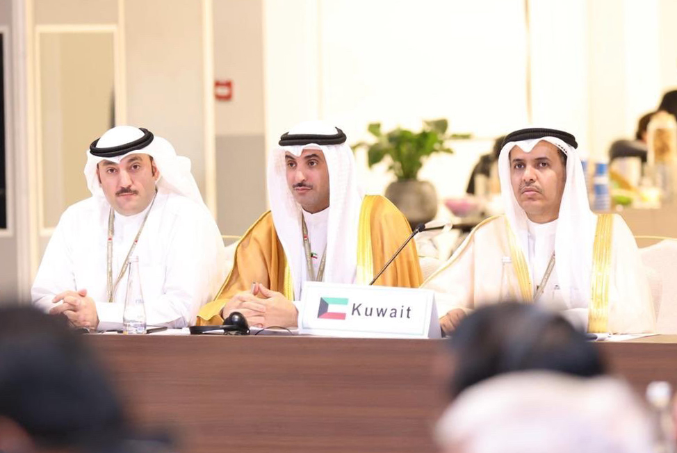 MP Dr. Mohammad Al-Mahan, and a member of the Executive Committee, MP Khaled Al-Tamar, represented the delegation in the (Asian) meeting