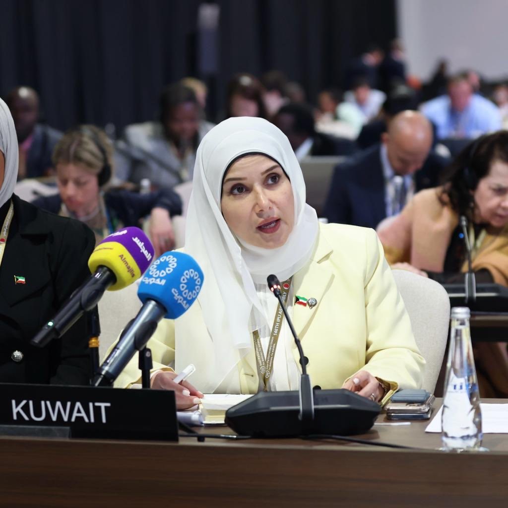 Kuwaiti parliament member Dr. Jenan Bu Shehri