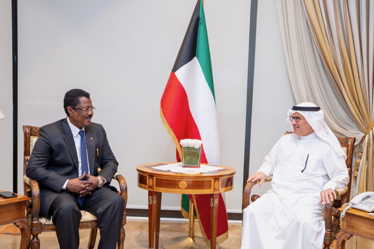 Kuwait Deputy FM receives outgoing Chad amb