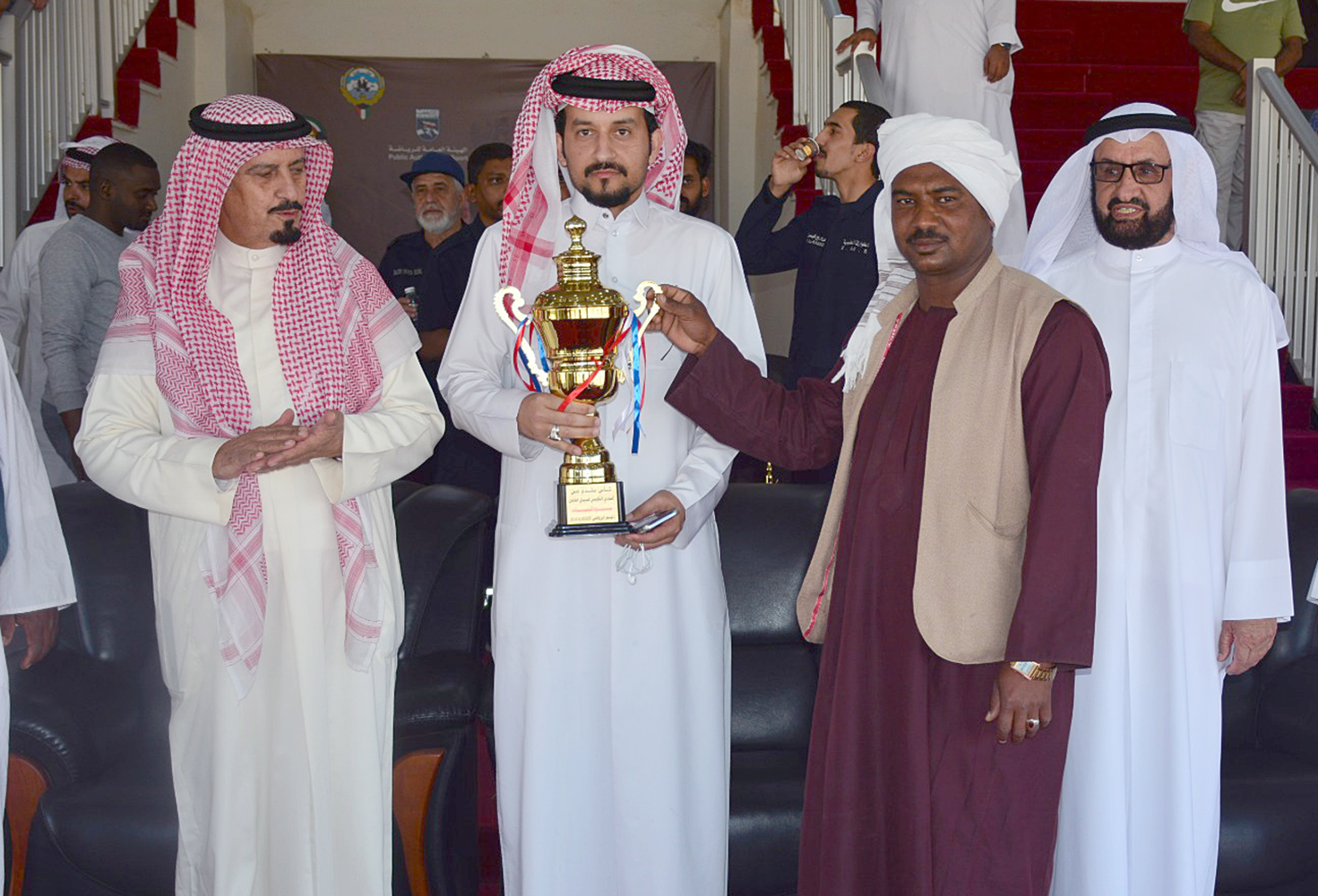 Kuwait camels' race ends, "Al-Aber" top winner