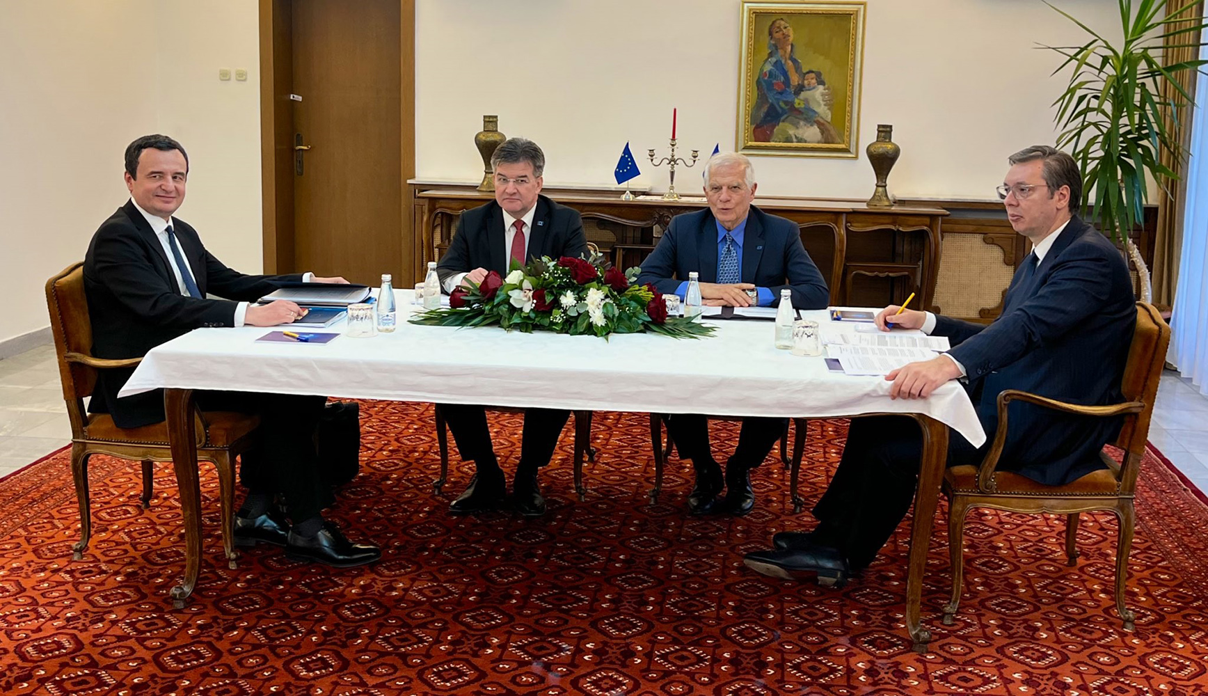 الاتحاد الاوروبي يعلن اتفاق قادة صربيا وكوسوفو على تنفيذ صفقة لتطبيع علاقاتهما