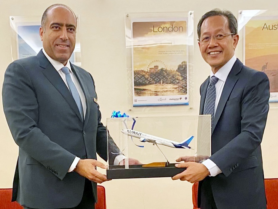 Kuwait Airways, Malaysia Airlines sign cooperation deal