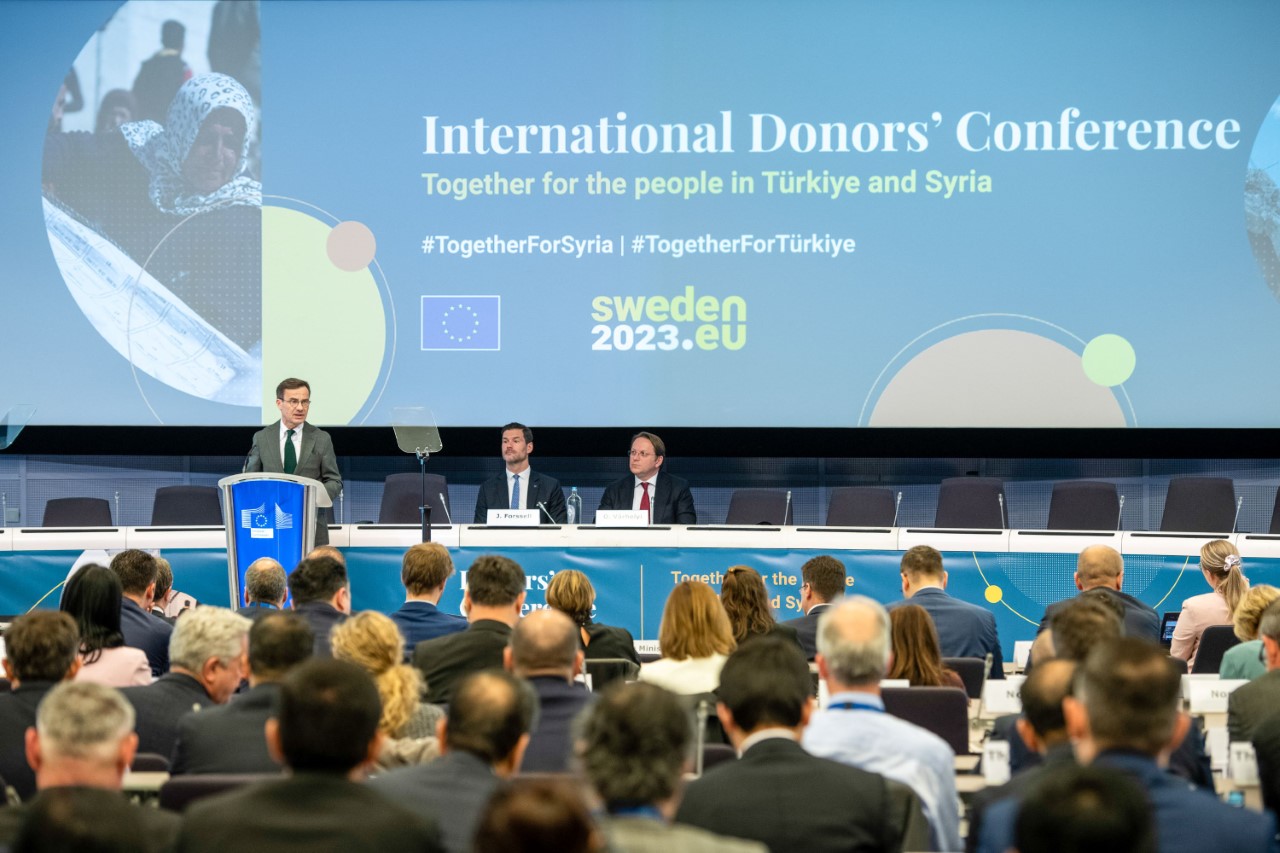 International Donors' Conference to support people in Turkiye and Syria held in Brussels