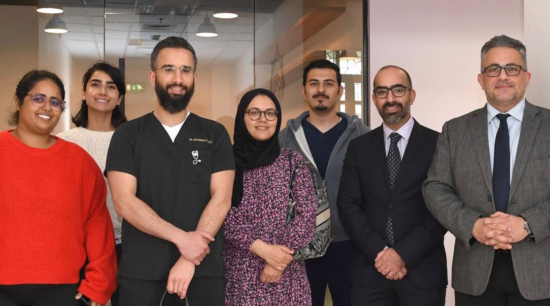 Medical team at Jaber Al Ahmed Hospital