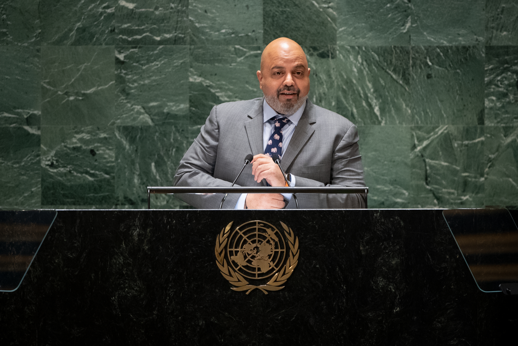 Kuwait's permanent representative to the United Nations, Ambassador Tariq Al-Bannai