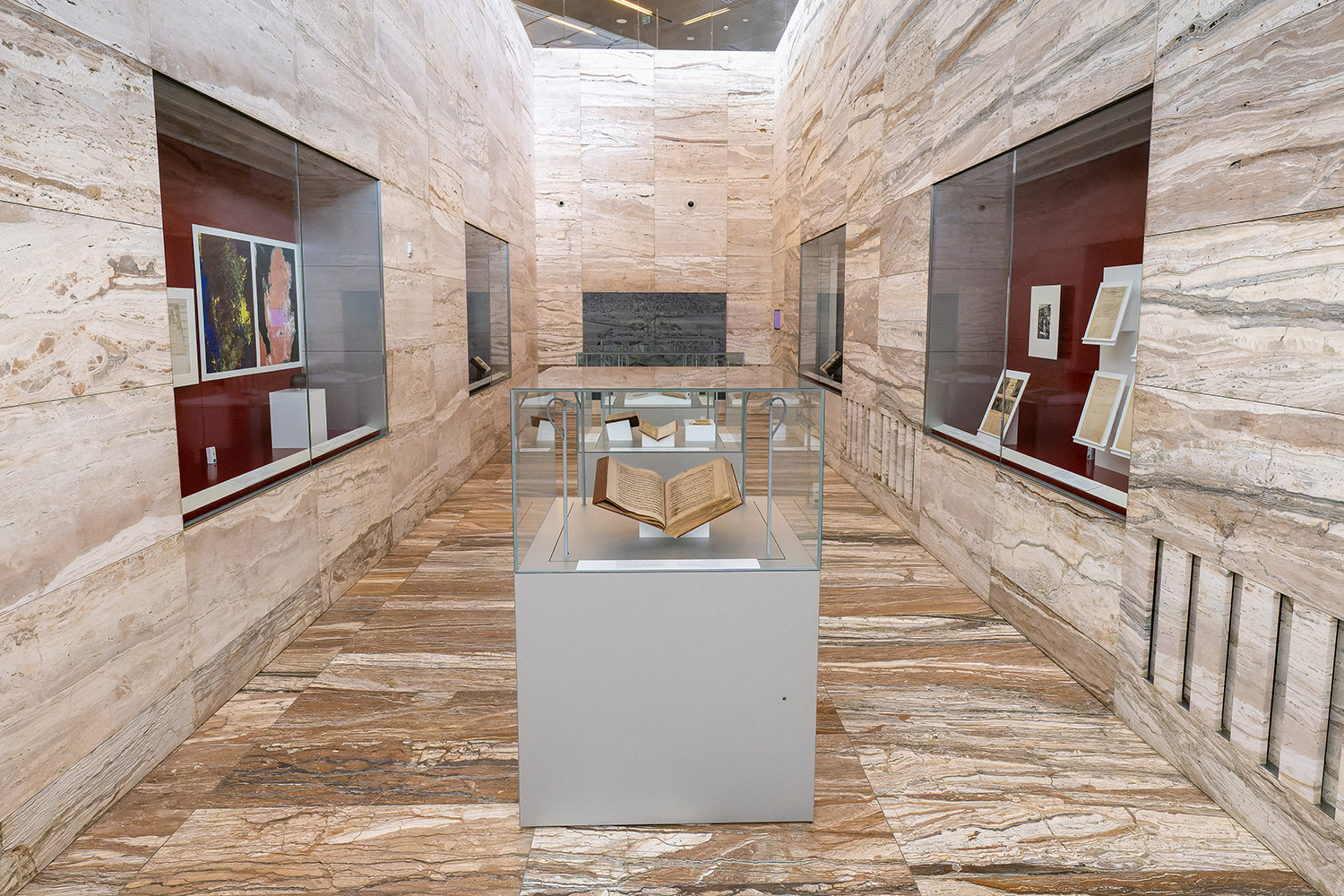 The Heritage section of Qatar National Library 