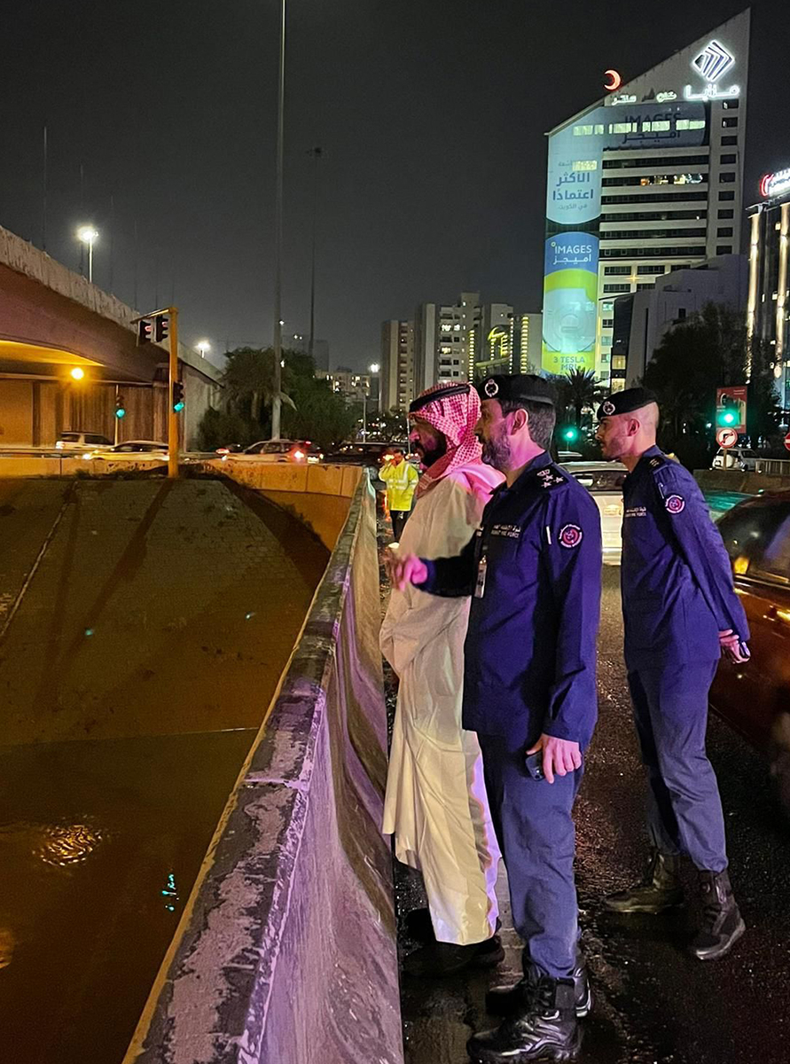 First Deputy Prime Minister, Interior Minister and Acting Defense Minister inspects roads amid rains
