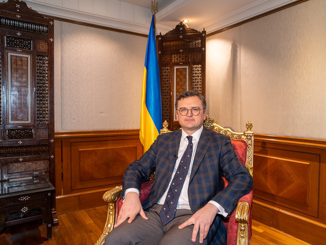 Ukrainian Foreign Minister Dmitro Kuleba