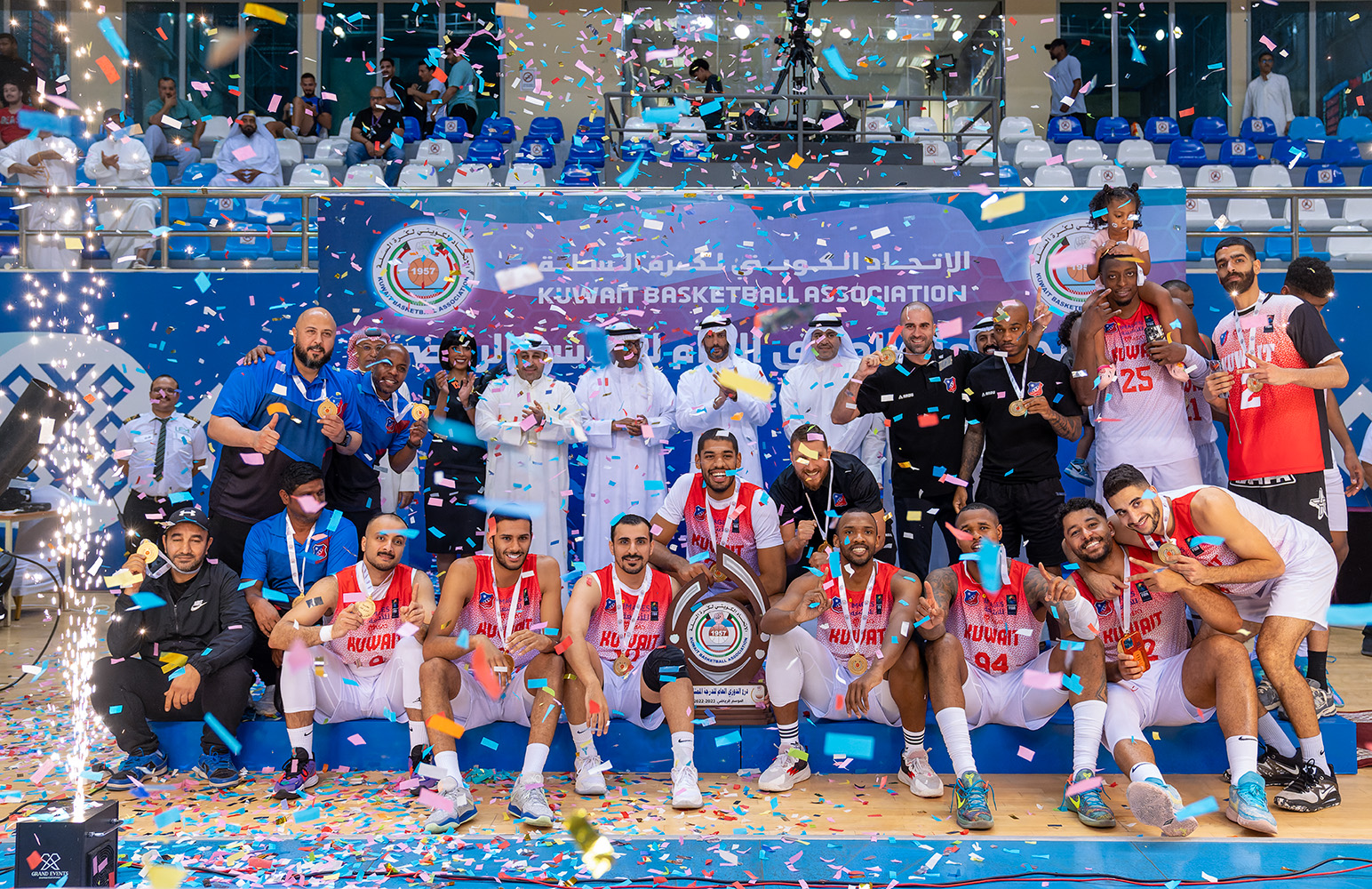 Kuwait SC crowned champion of basketball league '22-23