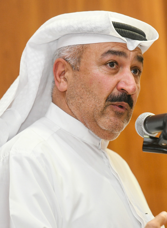 Head of the medical emergency department Dr Ahmad Al-Shatti