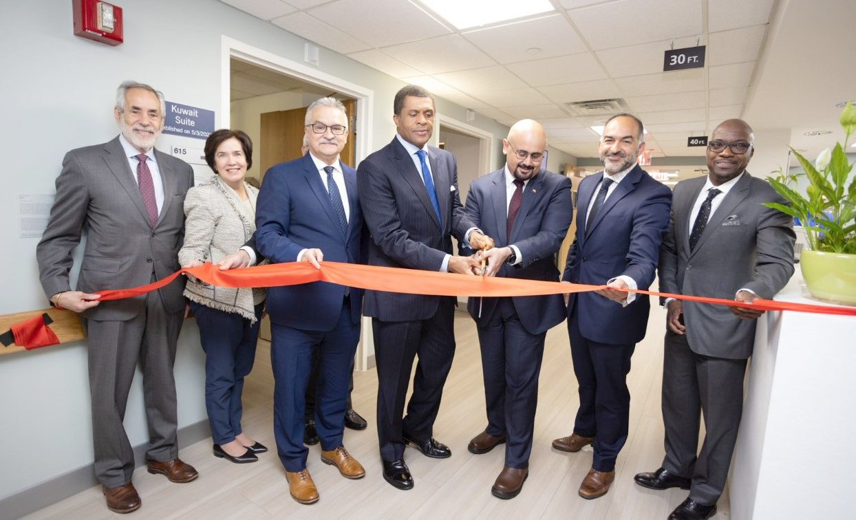 A ward for Kuwaiti patients in Montefiore Hospital in New York Inaugurated