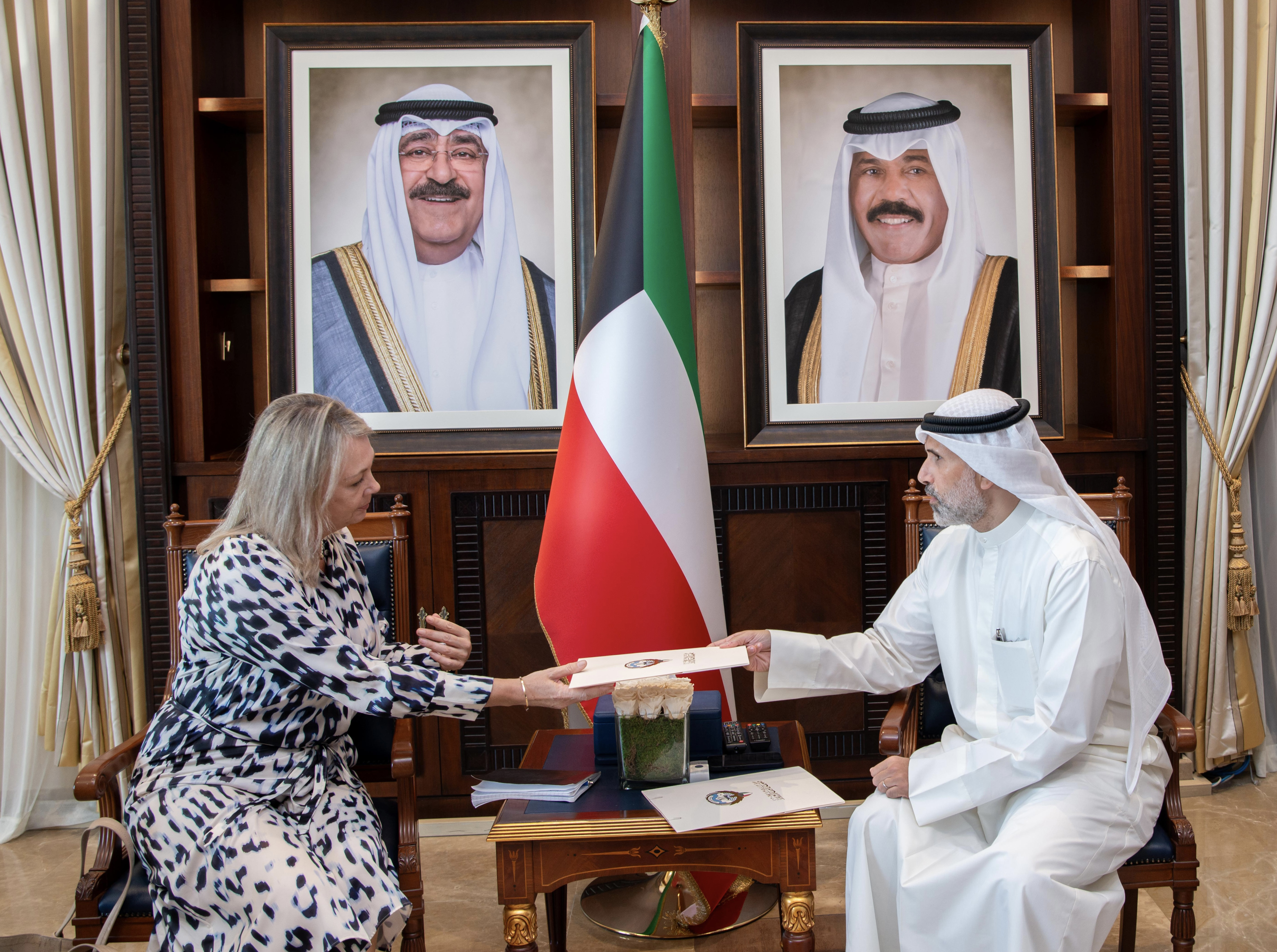 نائب وزير الخارجية خلال استدعاء السفيرة السويدية وتسلمها مذكرة احتجاج على قيام أحد المتطرفين بحرق نسخة من القرآن الكريم