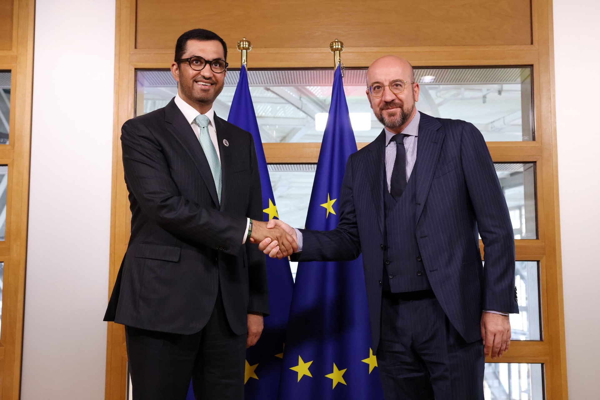 The President of the European Council met with the COP28 President-designate