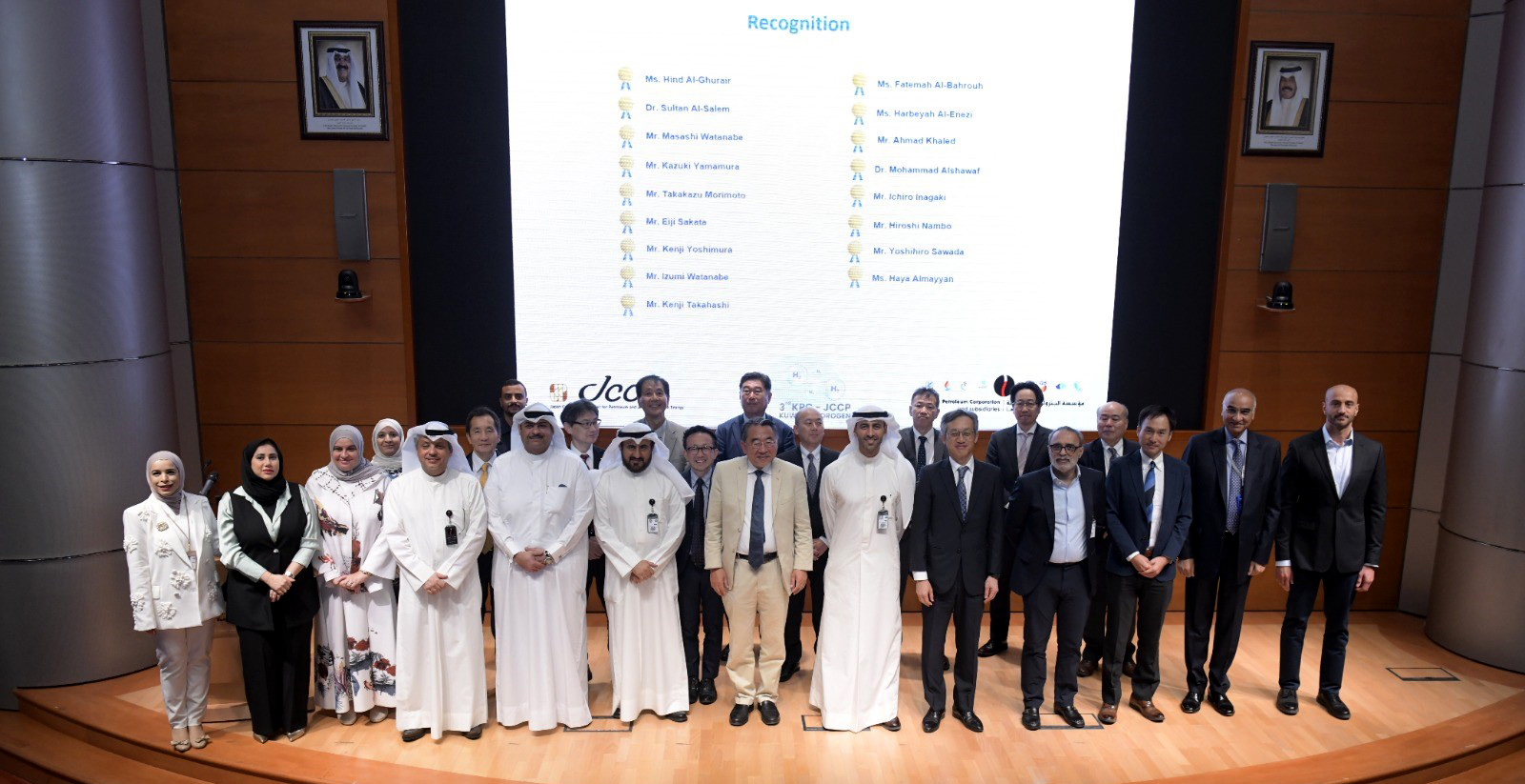 Attendees of the seminar themed, "Kuwait third for hydrogen"