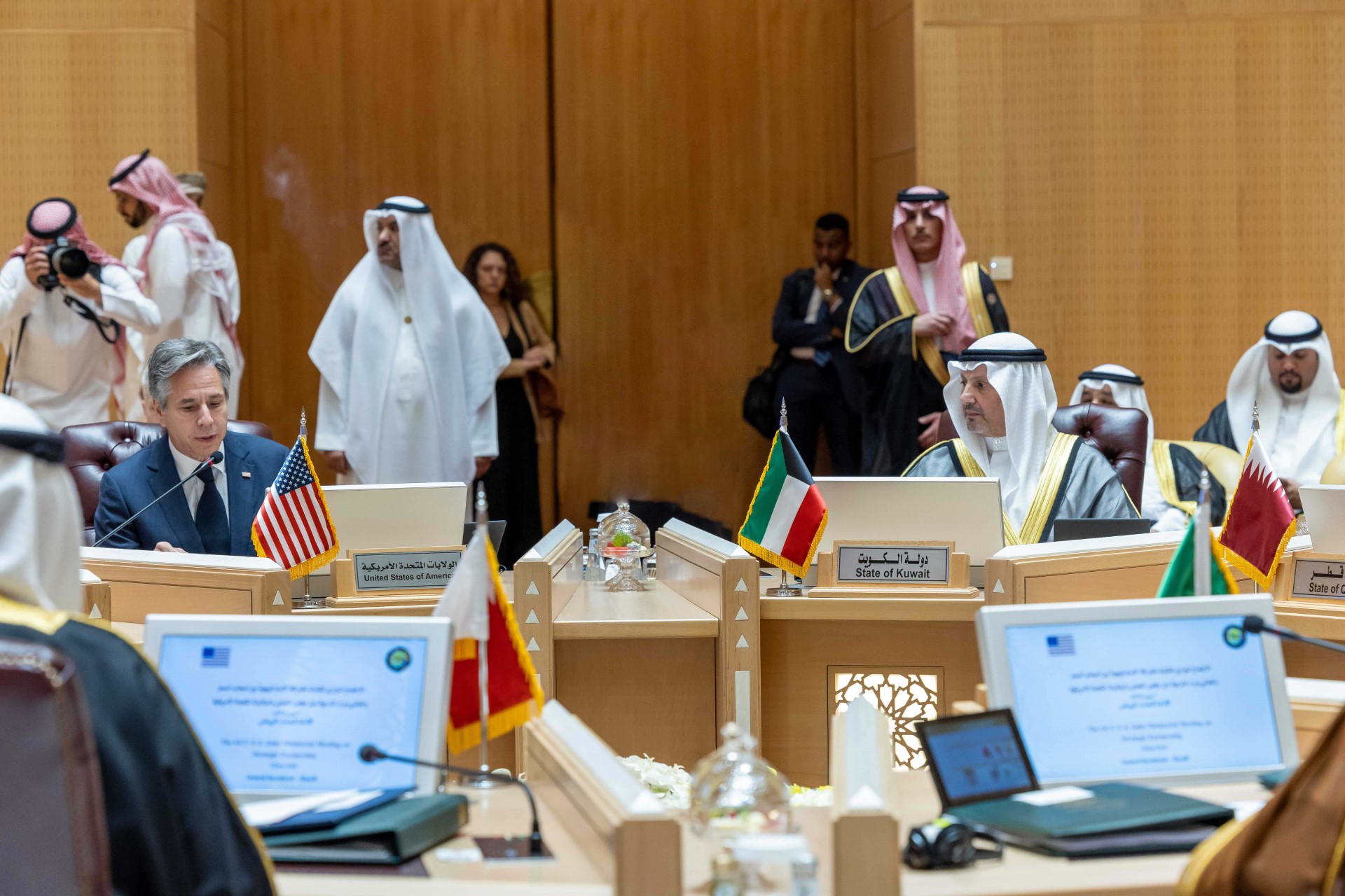 Kuwait's Foreign Minister leads Kuwait's delegation to GCC-US ministerial